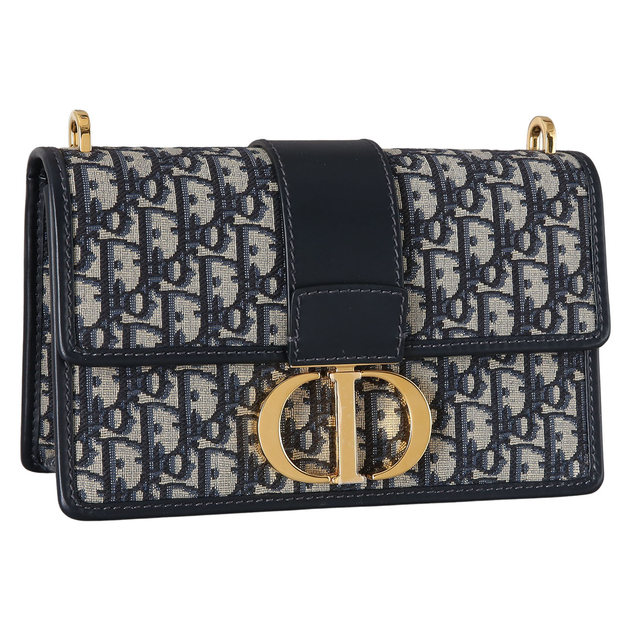 CHRISTIAN DIOR(USED)크리스찬 디올 오블리크 30 몽테인 체인 숄더백